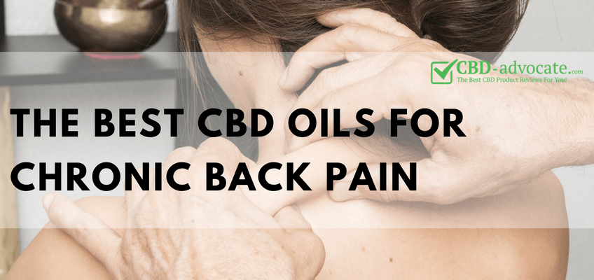 best CBD oils for chronic back pain
